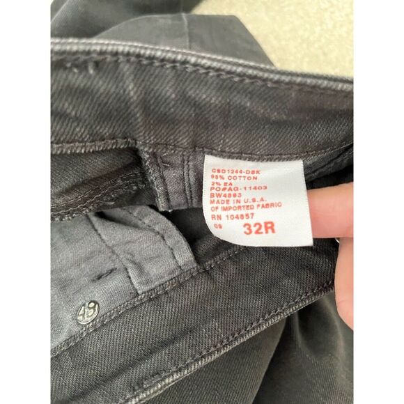 AG Adriano Goldschmied Premiere Skinny Straight Distressed Pocket Jeans - Picture 13 of 13